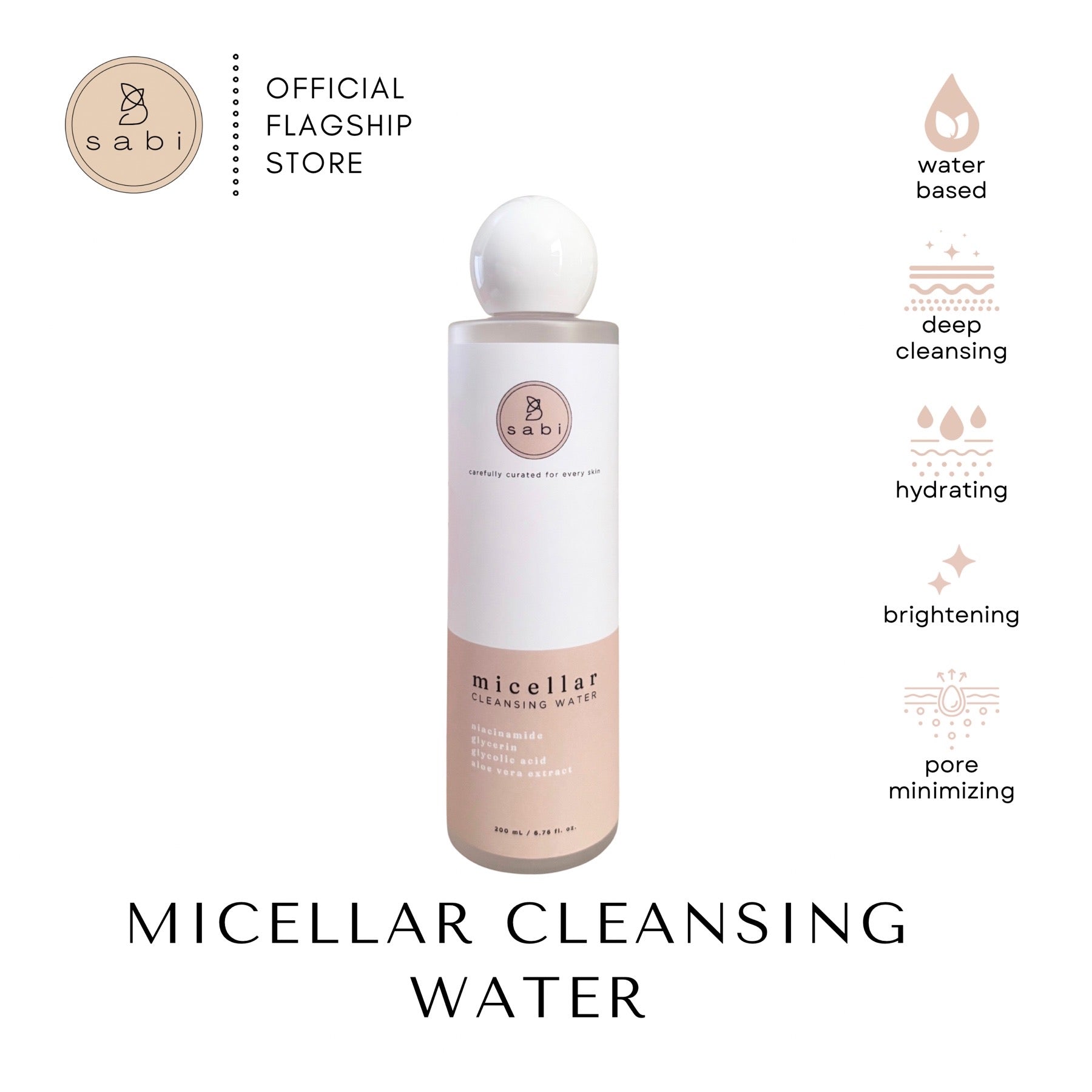 SABI Micellar Cleansing Water