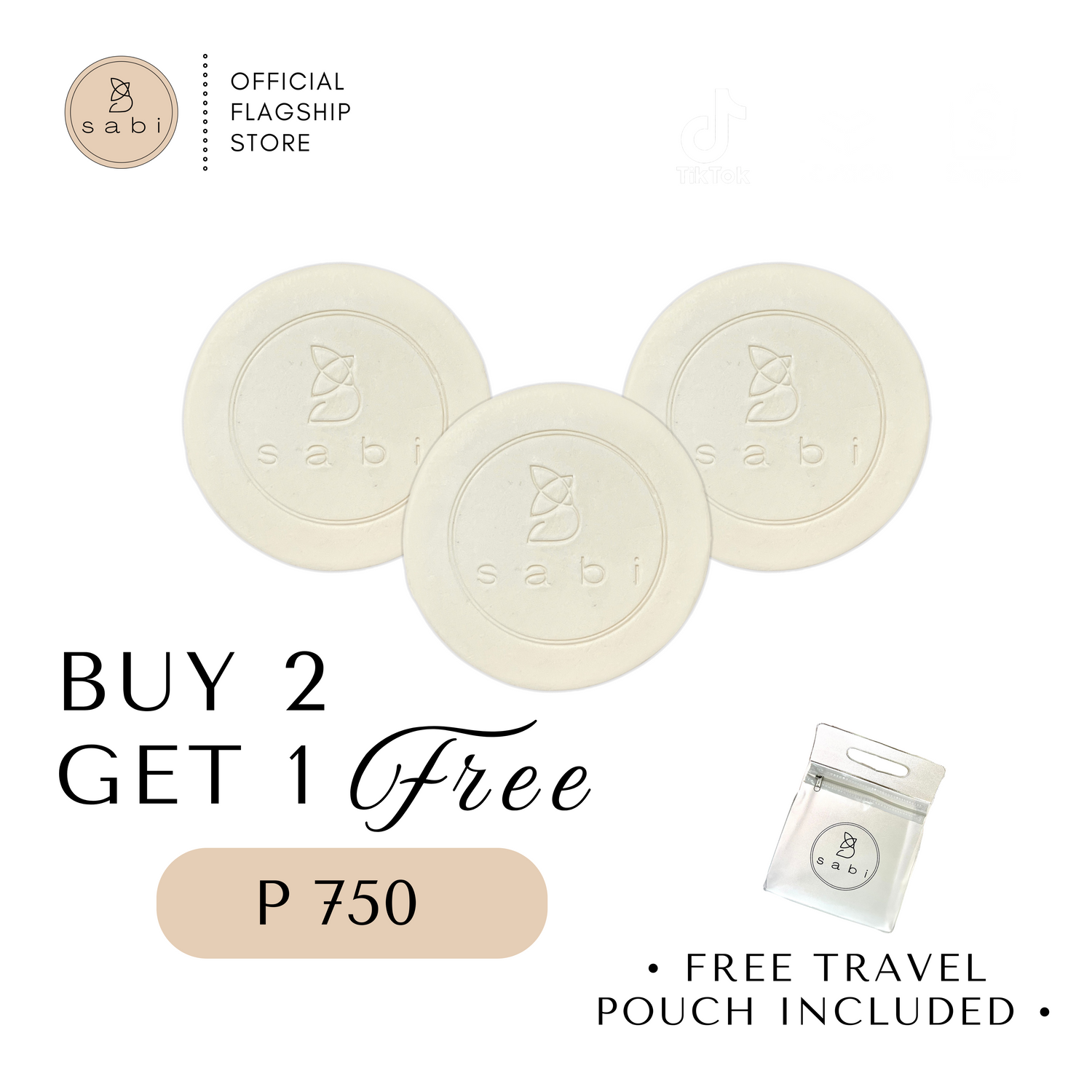 Buy 2 Get 1 Free - Deep Cleansing Facial Soap