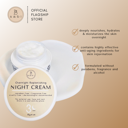 Overnight Replenishing Night Cream